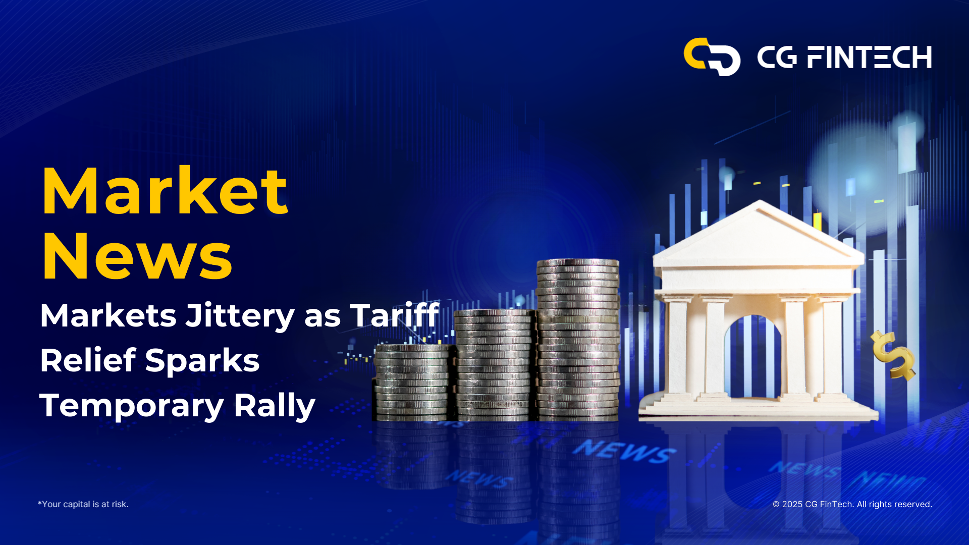 Markets Jittery as Tariff Relief Sparks Temporary Rally