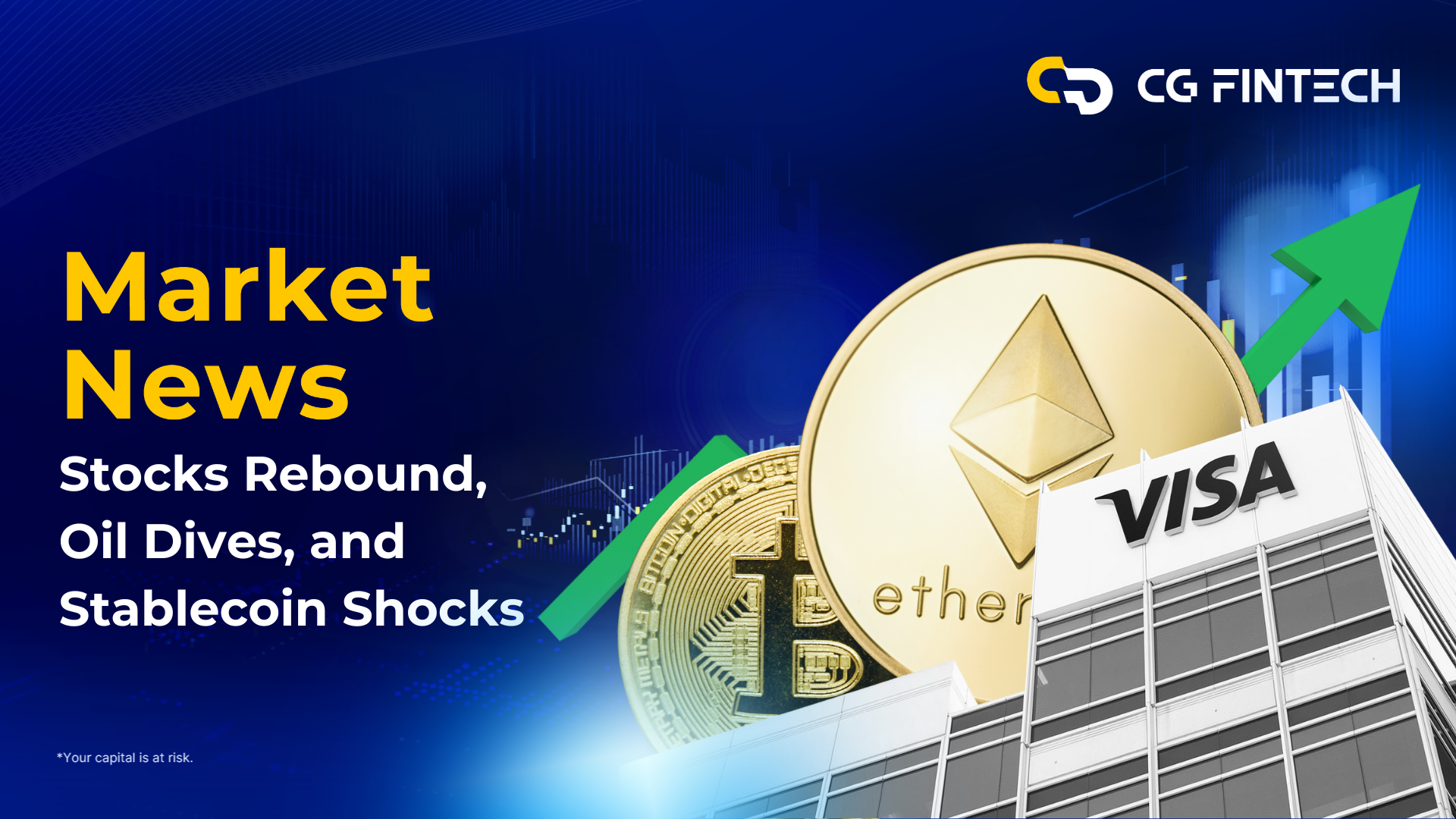 Stocks Rebound, Oil Dives, and Stablecoin Shocks