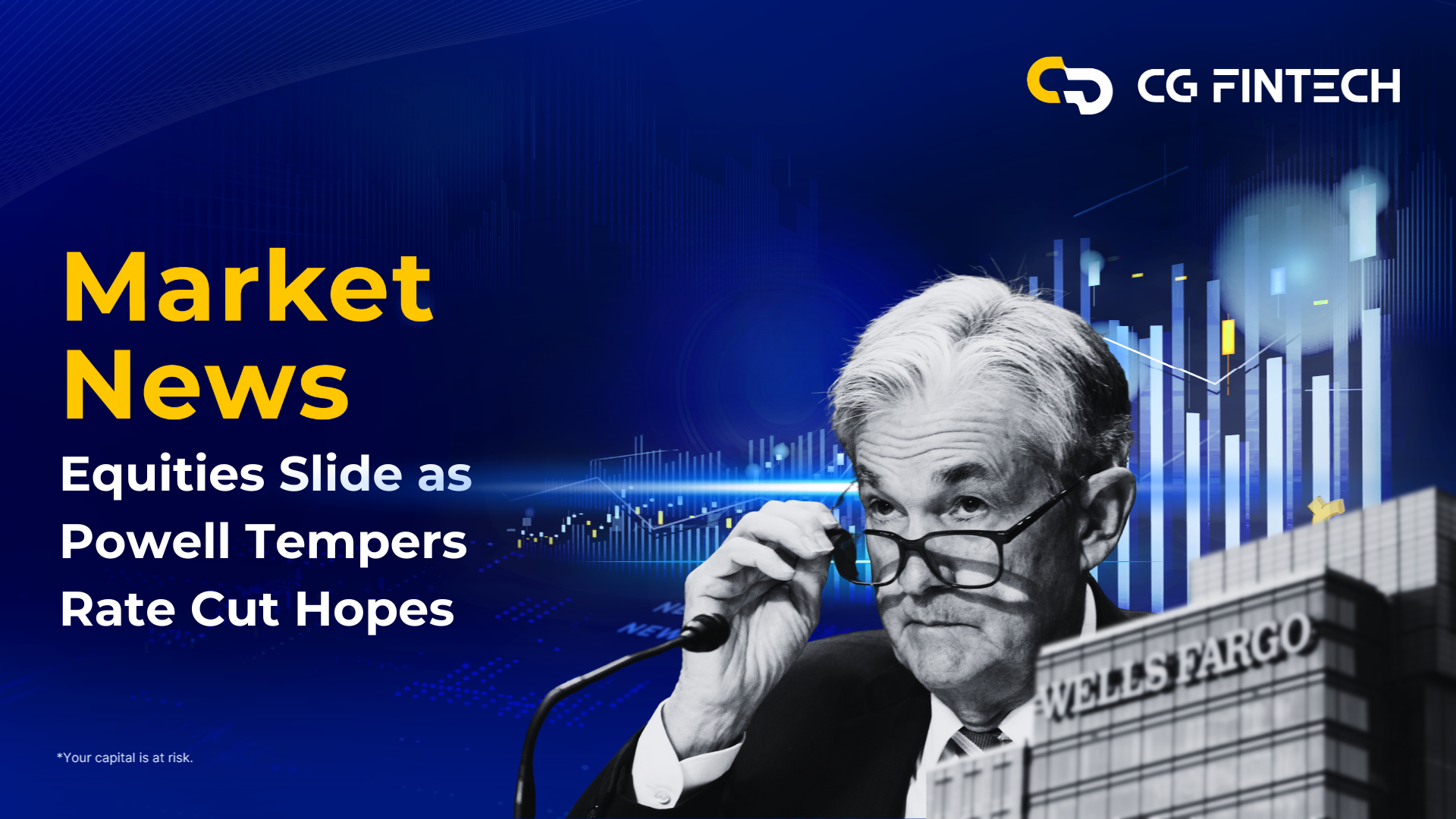 Equities Slide as Powell Tempers Rate Cut Hopes, But Bulls Eye 6,500 Target