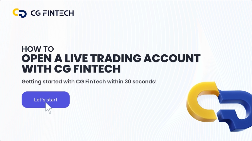 How to open a Live Trading Account with CG Fintech